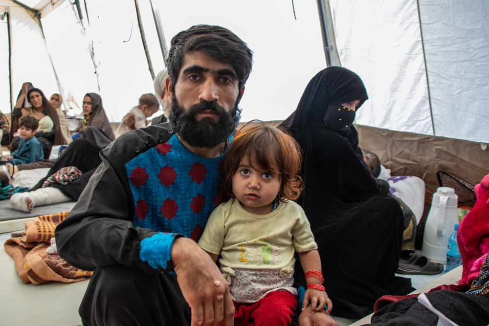 Herat earthquake survivors