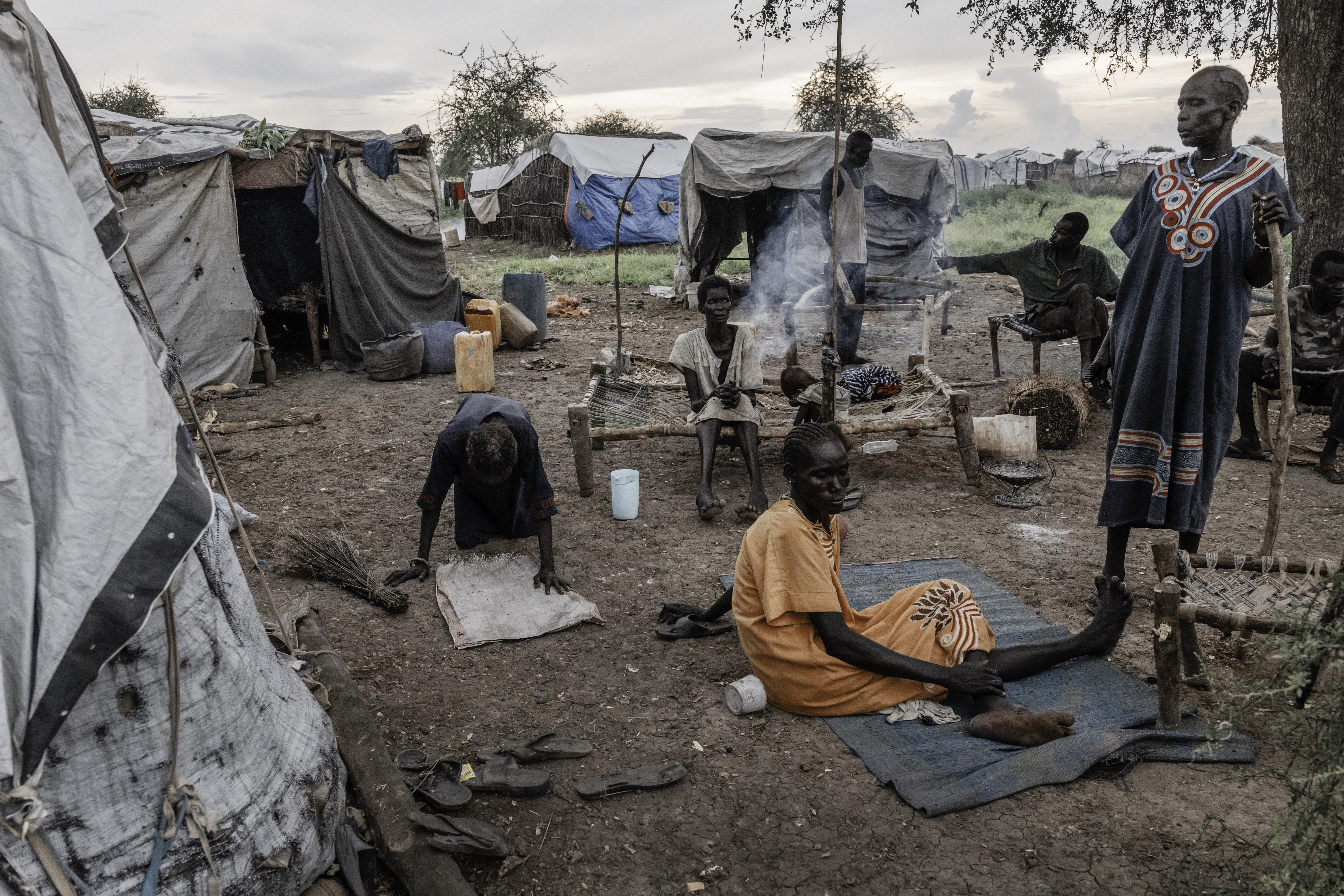 displaced people in south sudan