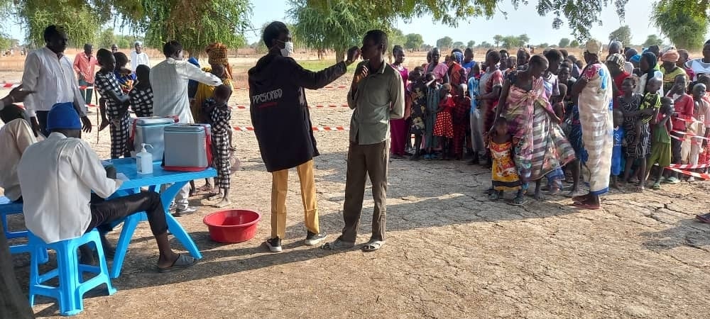 cholera mobile clinic in Mayom