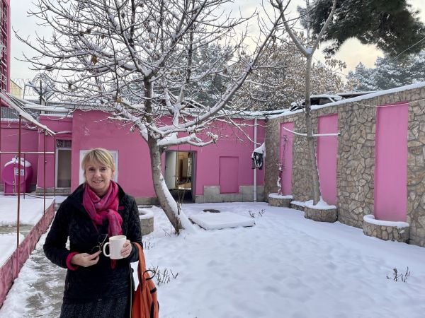 Gail Page in Kabul