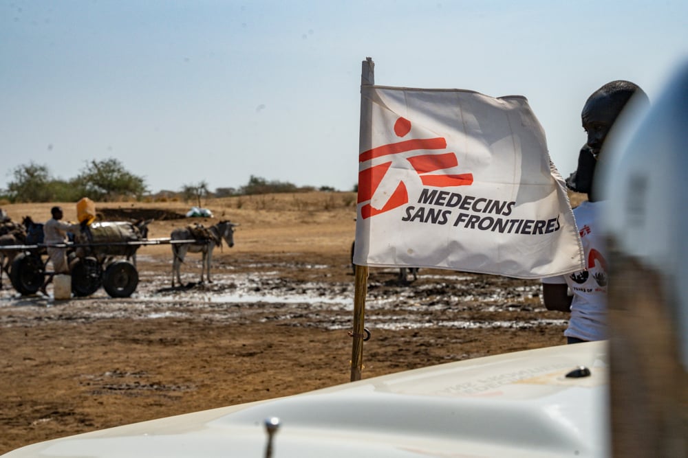 MSF flag on vehicle