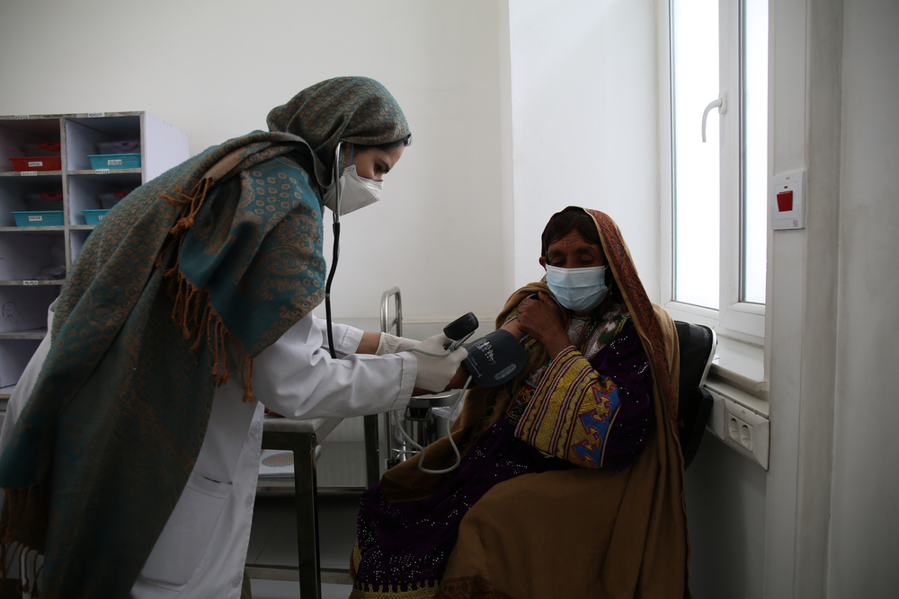 MSF nurse Aziza