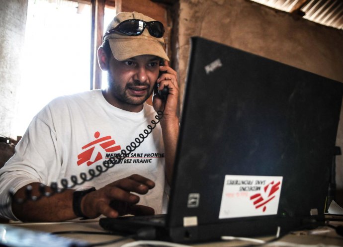 MSF in Yida, refugee camp