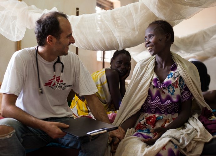 MSF Clinic: inpatient department and surgical capacity, Gogrial, Warrap State. South Sudan