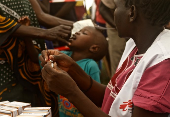 Oral Cholera Vaccination campaign in Juba