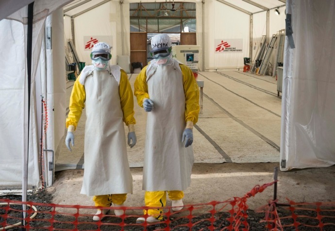 Ebola decline in Liberia