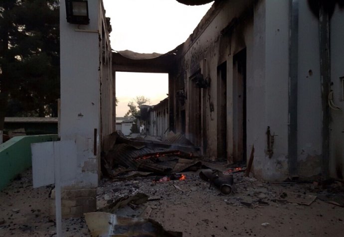 MSF Staff Killed and Hospital Partially Destroyed in Kunduz, Afghanistan.