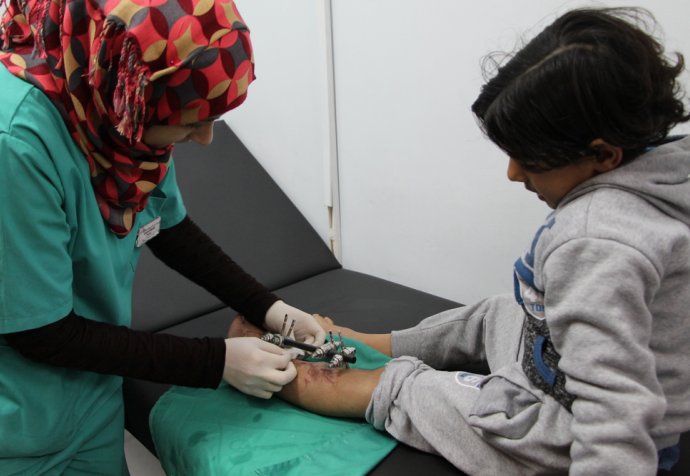 Management of burns in Gaza – awareness and cares