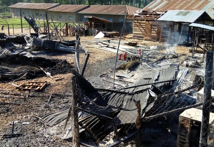Katwa ETC inoperable after violent attack